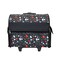 Rolling Sewing Machine Tote, Floral Storage Bag with Wheels & Telescoping Handle